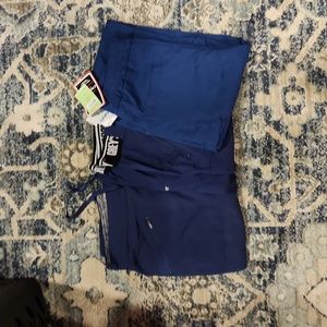 Navy blue scrub pants